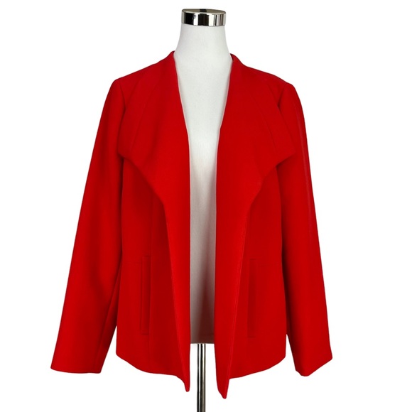 Talbots Jackets & Blazers - Talbots Woman Plus Size Draped Open Front Blazer